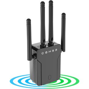 WiFi to Ethernet Adapter Wireless Bridge- AC1200 Dual Band Wireless Ethernet Adapter with RJ45 Port 5G/2.4G Ethernet to WiFi Adapter Convert Wired Device to WiFi, WiFi Bridge for Printer