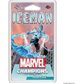 Fantasy Flight Games Marvel Champions The Card Game Iceman Hero Pack - Superhero Strategy Game, Cooperative Game for Kids and Adults, Ages 14+, 1-4 Players, 45-90 Minute Playtime
