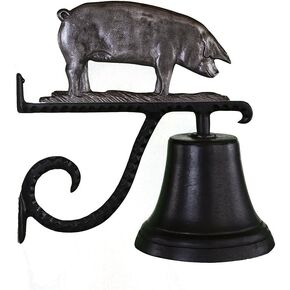 Montague Metal Products Cast Bell with Swedish Iron Pig