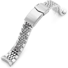 MiLTAT 20mm Asteroid Watch Band compatible with Seiko Alpinist SARB017 SPB155 SBEJ005 Hamilton Khaki H70455733