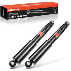 A-Premium Rear Pair (2) Shock Absorber Compatible with Ram ProMaster 2500 ProMaster 3500 2014-2022, Driver and Passenger Side