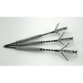 US Darts - Xtreme Aggressive Grip 26 Grams, No-Bounce, Moveable Point Darts, 90% Tungsten Darts - with Upgrade Kit
