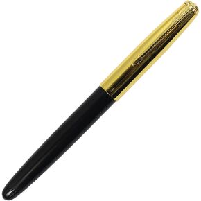 Gullor Extra Light Fountain Pen Golden Cap - Red