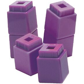 Didax Educational Resources Unifix Cubes Purple Bag of 100