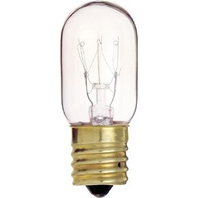 Satco S4720 130V Intermediate Base 25-Watt T8 Light Bulb, Clear