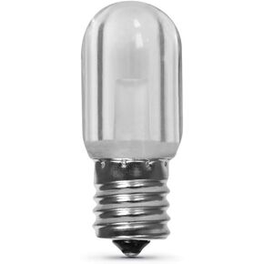 Feit Electric BPT7N/SU/LED Non-Dimmable Led Bulb, 15 W, 120 Vac, E17 (Intermediate) Base, Warm, 80 Lumens, White