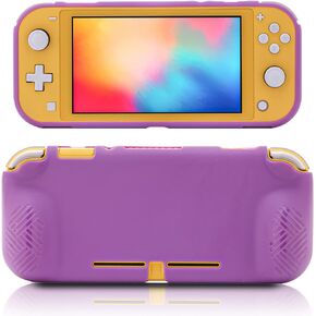 Switch lite Purple Case, Switch lite Ergonomic Grip Case, Switch lite Protective Case with Handles Grip