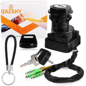 Bayou 220 Ignition Key Switch Compatible with Kawasaki KLF220 KLF220A Mojave 110 110E KLF110 KLF110A KLF110B 27005-1131 ATV