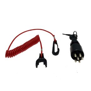 Ignition Switch with Key for OMC Johnson Evinrude 40-200HP Outboard Motor Replace 175974 5005801