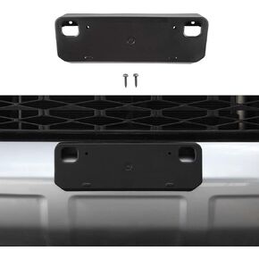 for 4Runner License Plate Holder, Front License Plate Frame Mount Bracket Compatible with Toyota 4Runner 2010-2023 (Black)