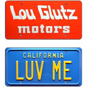 Celebrity Machines National Lampoon's Vacation | Metal Stamped License Plates