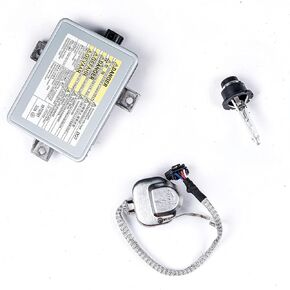 W3T14371 Xenon HID Headlight Ballast Control Unit W/D2S Bulb & Igniter Module Compatible with 02-05 Acura TL/TSX/TL Type-S 04-09 Honda S2000 04-06 Mazda 3