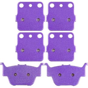 OCPTY Carbon Fiber Brake Pads Fit for 2009 2010 2011 2012 2013 2014 for Honda Rancher 420 TRX420FA FE FM PG FPA FPE FPM TE TM