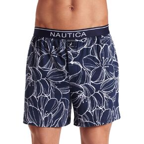 Nautica Men's Knit Ink Floral Boxer