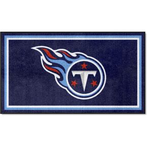FANMATS 19888 NFL Tennessee Titans 3ft. x 5ft. Plush Area Rug | Sports Fan Area Rug, Home Decor Rug and Tailgating Mat