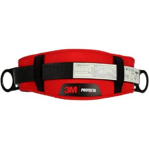 3M Protecta PRO Body Belt with Hip Pad, 2 D-Rings, Medium/Large, 1091014 (Color May Vary)