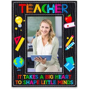 PETCEE Teachers Day Appreciation Gifts for Women Men Teachers Photo Picture Frame Back to School Graduation End of Year Inspirational Gifts for Retirement Teachers