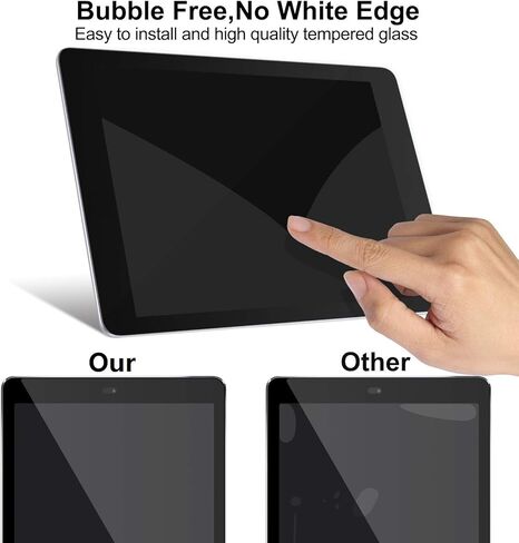 واقي شاشة Onn 8 بوصة Tablet Pro، طبقة من الزجاج المقسى [حساس للمس] [سهل التركيب] واقي شاشة صلابة 9H لجهاز Onn 8 بوصة Tablet Pro / 100003561 in Kuwait