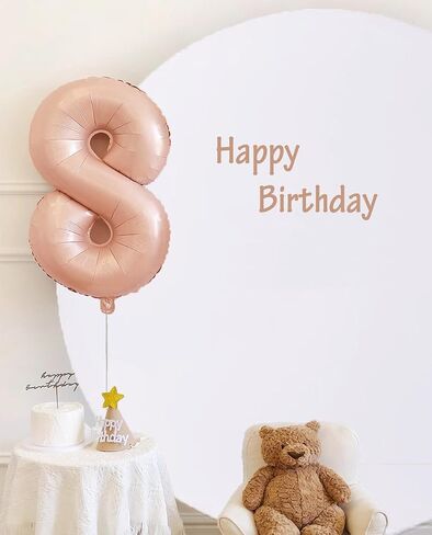 Black Round Arch Backdrop Cover 7.2 FT Round Backdrop Cover Fitting Balloon Circle Backdrop Arch Cover for Birthday Party Bridal Shower Wedding Backdrop Decoration (Black, 7.2 FT) in Saudi Arabia