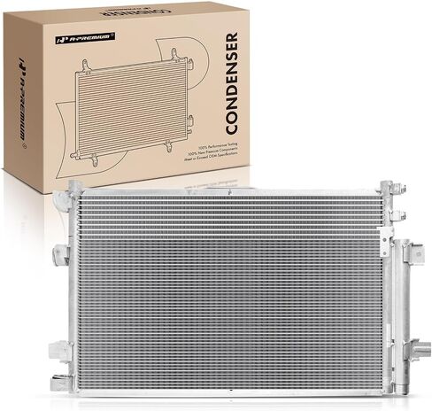 A-Premium A/C Condenser Replace# 68002779AA - Compatible with 2007-2008 Chrysler Pacifica 3.8L 4.0L in Saudi Arabia