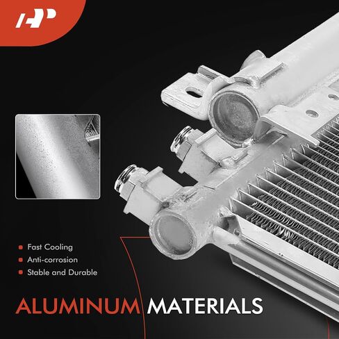 A-Premium A/C Condenser Replace# 68002779AA - Compatible with 2007-2008 Chrysler Pacifica 3.8L 4.0L in Saudi Arabia
