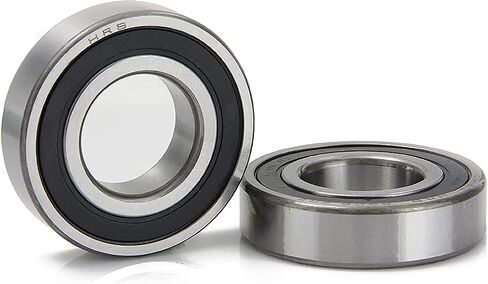 6003-2RZ Bearings, 17x35x10mm Ball Bearing 6003RZ Double Rubber Sealed Shielded Bearing ID 17mm, OD 35mm, Thickness 10mm Bearing, Professional High-Speed Deep Groove Ball Precision Motor Bearings 2PCS in Saudi Arabia