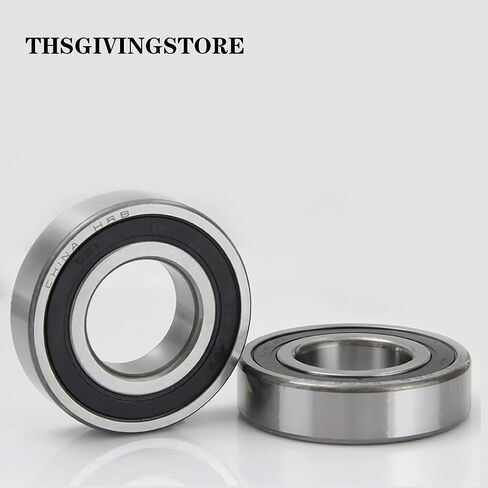 6003-2RZ Bearings, 17x35x10mm Ball Bearing 6003RZ Double Rubber Sealed Shielded Bearing ID 17mm, OD 35mm, Thickness 10mm Bearing, Professional High-Speed Deep Groove Ball Precision Motor Bearings 2PCS in Saudi Arabia