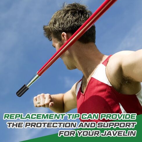 2 Pcs Replacement Rubber Javelin Tip Track and Field Training Throws Rubber Javelin Replacement Tip for Men and Women 600g 800g Javelin in Saudi Arabia