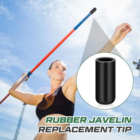 2 Pcs Replacement Rubber Javelin Tip Track and Field Training Throws Rubber Javelin Replacement Tip for Men and Women 600g 800g Javelin in Saudi Arabia