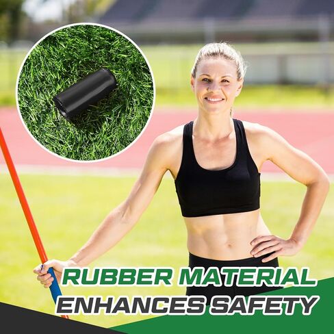 2 Pcs Replacement Rubber Javelin Tip Track and Field Training Throws Rubber Javelin Replacement Tip for Men and Women 600g 800g Javelin in Saudi Arabia