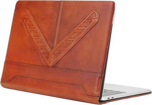 TYTX Compatible with MacBook Pro Leather Case 13 Inch 2016-2022 (A1989 A1706 A1708 A2159 A2289 A2251 A2338 M1 M2), with a Camera Cover Slide for Free in Saudi Arabia