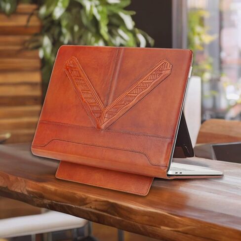 TYTX Compatible with MacBook Pro Leather Case 13 Inch 2016-2022 (A1989 A1706 A1708 A2159 A2289 A2251 A2338 M1 M2), with a Camera Cover Slide for Free in Saudi Arabia