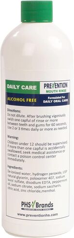 Prevention Daily Care Mouthwash Alcohol-Free | Value 4 Pack, Gentle Hydrogen Peroxide Mouthwash, The Original Alcohol Free Mouthwash in Saudi Arabia
