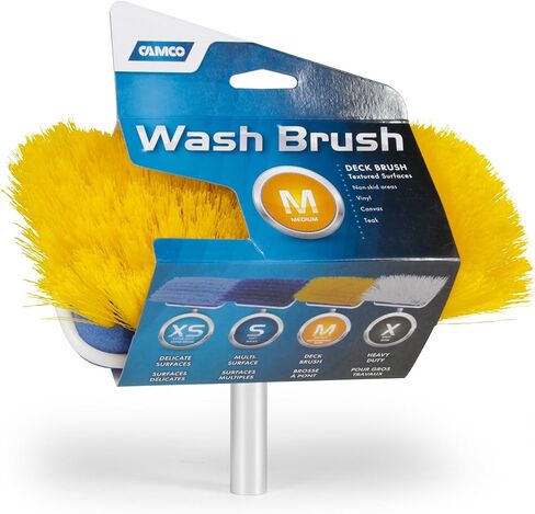 Camco 41922 Soft Blue Brush Attachment, 10" Wide, Universal Fit in Saudi Arabia
