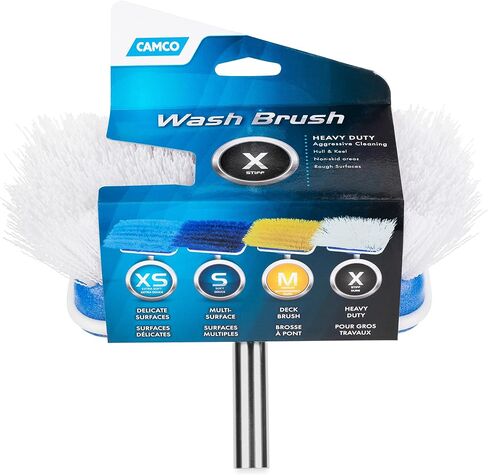 Camco 41922 Soft Blue Brush Attachment, 10" Wide, Universal Fit in Saudi Arabia