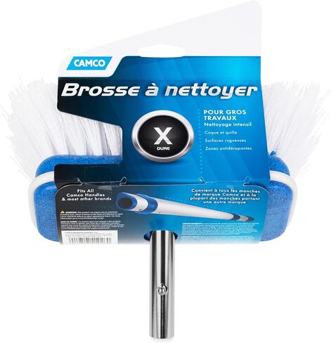 Camco 41922 Soft Blue Brush Attachment, 10" Wide, Universal Fit in Saudi Arabia