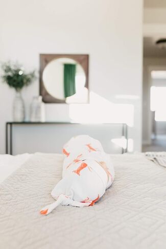 Large Premium Knit Baby Swaddle Receiving Blanket "Skipper" by Copper Pearl in Saudi Arabia
