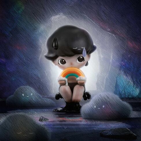 POP MART DIMOO by Your Side Series Figures, DIMOO Blind Box Figures, Random Design Action Figures Collectible Toys Home Decorations, Holiday Birthday Gifts, Single Box in Saudi Arabia
