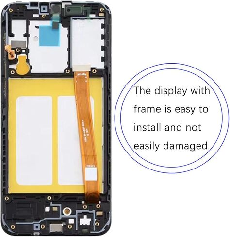 for Samsung A10e Screen Replacement with Frame for Samsung A102U A102W A102N LCD Display Touch Digitizer Assembly with Repair Part Tools (A10e with Frame) in Saudi Arabia