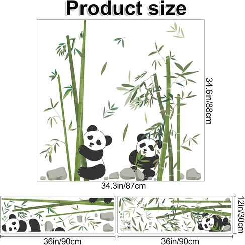 2 Sheets Removable Cute Koala Tree Branch Wall Decals Nursery Animal Wall Sticker for Kids Girls Boys Bedroom Living Room Nursery Classroom Playroom Wall Background Decoration in Kuwait