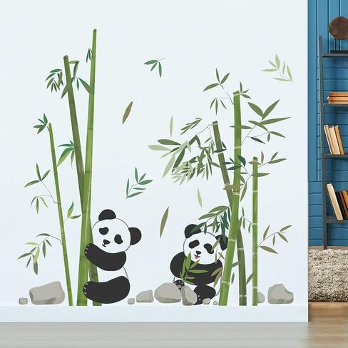 2 Sheets Removable Cute Koala Tree Branch Wall Decals Nursery Animal Wall Sticker for Kids Girls Boys Bedroom Living Room Nursery Classroom Playroom Wall Background Decoration in Kuwait