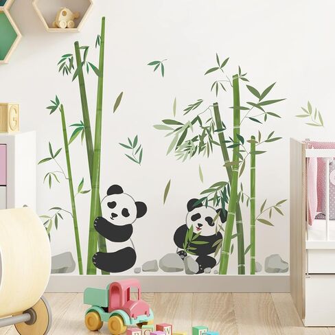 2 Sheets Removable Cute Koala Tree Branch Wall Decals Nursery Animal Wall Sticker for Kids Girls Boys Bedroom Living Room Nursery Classroom Playroom Wall Background Decoration in Kuwait