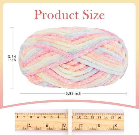 Franel Velvet Yarn Crocheting Fuzzy Yarn, Premier Plush Parfait Chunky Blanket, Velvet Fluffy Chenille Blanket Yarn,Crochet Knitting Soft Thick Plush Lustrous (1, Aquatic Green) in Saudi Arabia