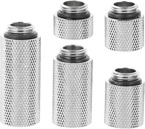 SOLUSTRE 1 مجموعة وصلة تمديد ملحقات تبريد المياه، وصلة تبريد المياه، وصلة تبريد المياه، وصلة تبريد سائلة للكمبيوتر G1، موسع نحاسي in Kuwait