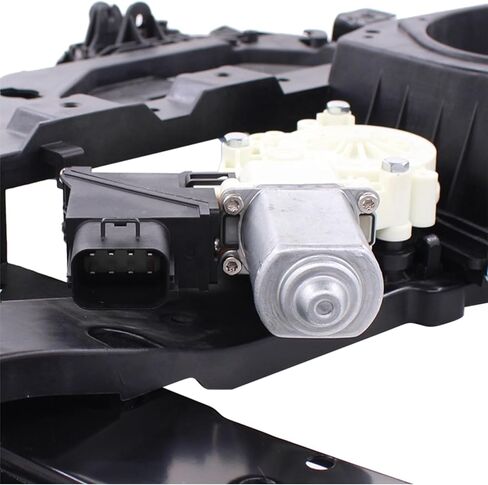 NewYall Front Left Power Window Regulator with 8-Pin Motor in Saudi Arabia