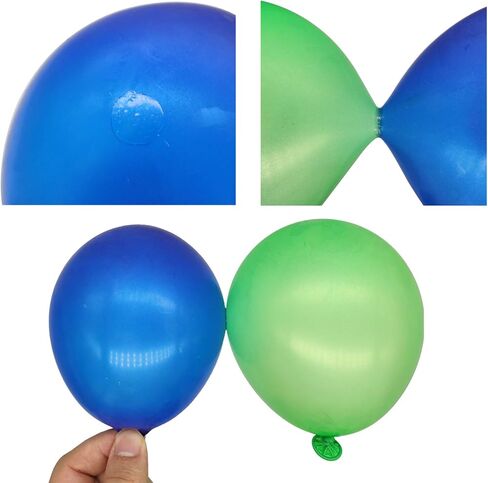 Ausenful 400 PCS Balloon Glue Point 0.47Inch Removable Adhesive Craft Mini Sticky Dot Tape for Balloons Party Paper Craft or Wedding Decoration 4 Rolls in Kuwait