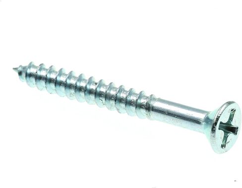 Prime-Line 9035223 Wood Screw, Flat Head Phillips, #8 X 1-1/2 in, Zinc Plated Steel, Pack of 100 in Saudi Arabia