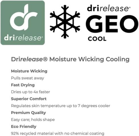 Fieldsheer Men's Cooling Shirt, Instant Cooling Moisture Wicking Performance UPF 50+ Shirt in Saudi Arabia