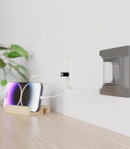 محول USB-C إلى USB-A ذكر 10 حزم - محول شحن وبيانات من النوع C أنثى إلى النوع A ذكر، متوافق مع iPhone 15 وSamsung Galaxy وiPad وApple Watch - أسود in Kuwait