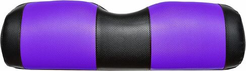 EZGO TXT Replacement Golf Cart Seat Cover Staple On Installation - 2 Piece - Premium Marine Vinyl - 5 Panel Stitching - Two-Tone (White) in Saudi Arabia